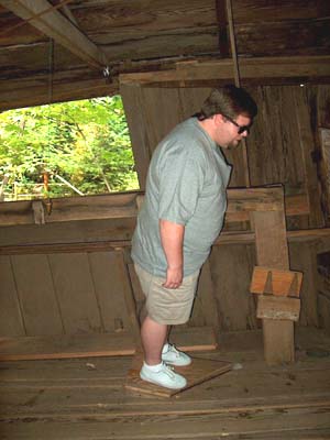 Facing North (standing up straight)